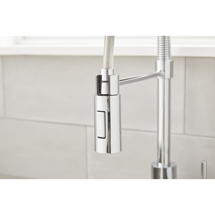 Gerber Foodie Pull Down No Kitchen Faucet & Reviews Wayfair Canada